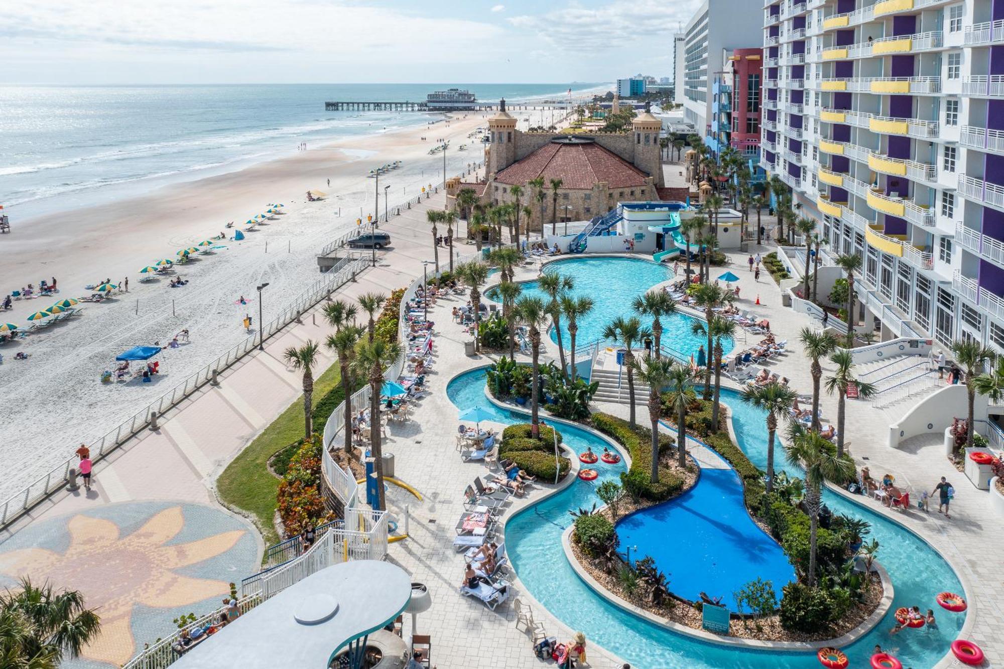 Newly Refurbished 7Th Floor Oceanfront 1 Bedroom At The Wyndham Ocean Walk Daytona Beach Exterior foto